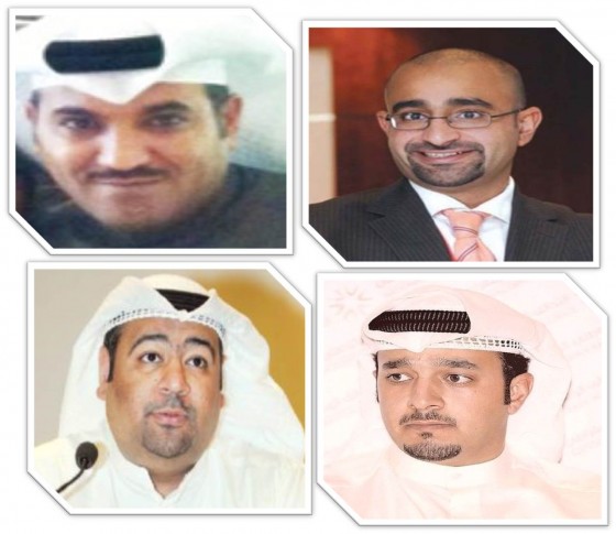 خالد الفضالو راشد الفضالة عبدالله الرسام فهد القبندي