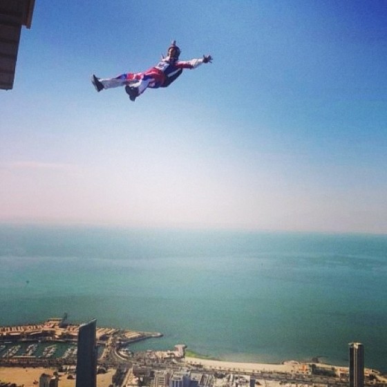 قفزة كريس ماك دوقال برج الحمرا الكويت