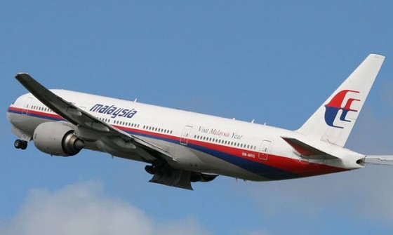 Probable-explosion-of-Malaysian-plane-in-the-air