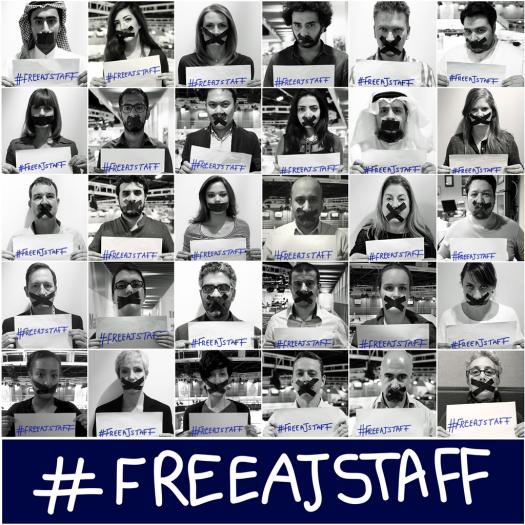 #FreeAJStaff