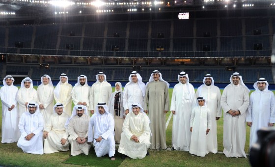 تقرير قناة بي إن سبورت عن إفتتاح ستاد جابر رسمياً بعد إنتهاء الإصلاحات 15-11-2015