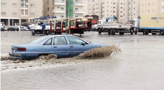 امطار الكويت مطر الشوارع تغرق